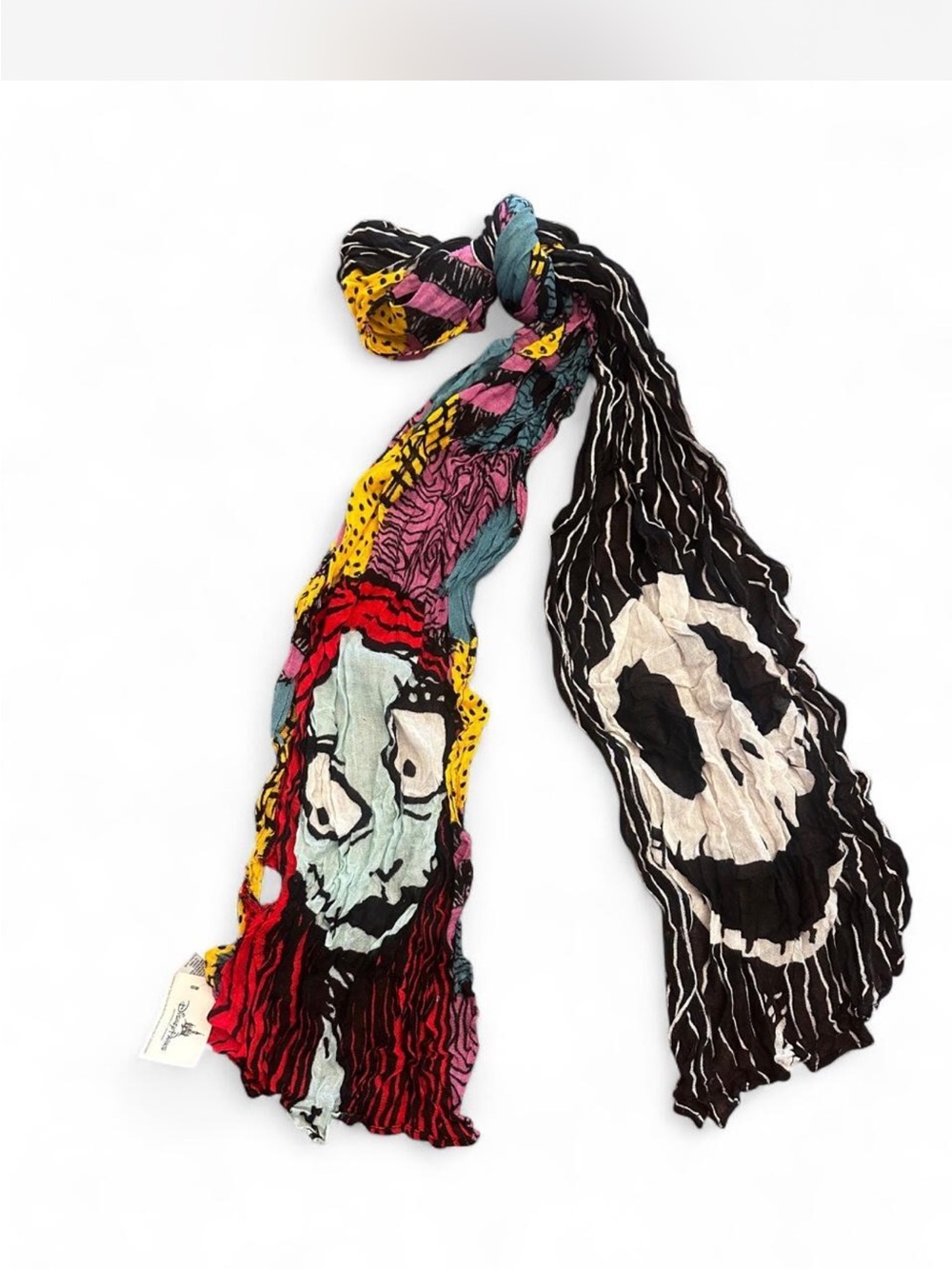 Disney Nightmare Before Christmas Hack and Sally scarf ( see description) NWT